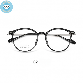 Gọng nhựa càng kính titanium mã 8140